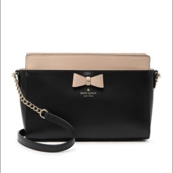 kate spade Handbags - HP🎉 NWT Kate Spade Black Bow Crossbody Purse Bag
